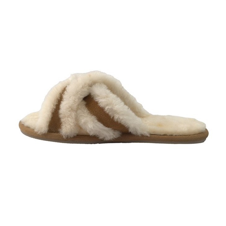 Sheepskin Lined Slippers Womens